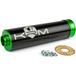 KRM Silencieux d'échappement 90 - 110 noir / vert