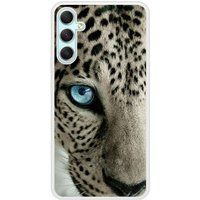 Samsung Galaxy A24 Oeil de leopard Verstevigd hoesje met sublimatie bedrukking