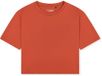 Schiesser Mix+Relax pyjamatop Femme Manches courtes Uni terracotta 100% Coton Taille XL