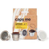 Caps me 3 herbruikbare koffiecapsules Caps me compatibel met Nespresso