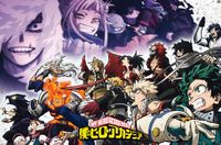ABYSTYLE Your Decoration B.V. Poster My Hero Academia - Heroes vs Vilains 91,5x61cm