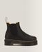 Dr. Martens Cuir Souple Chelsea Boots Plateformes Quad 2976 Fourrées Chaussures en Noir, Taille: 44