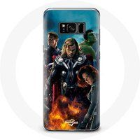 Maniacase Hoesje voor Samsung Galaxy S8 Avengers superhelden film