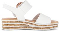 Gabor Damen Sandalette Sleehak Beige Leer