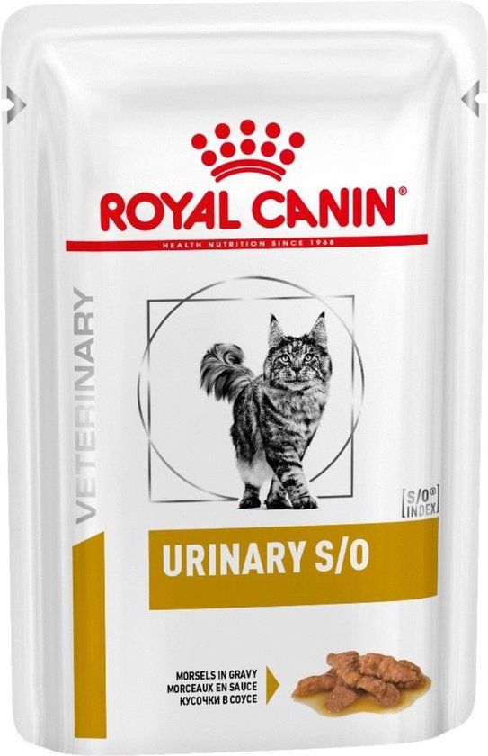 Royal Canin Veterinary Diet Urinary S/O Morsels Gravy Wet - Kattenvoer - 12x85 g