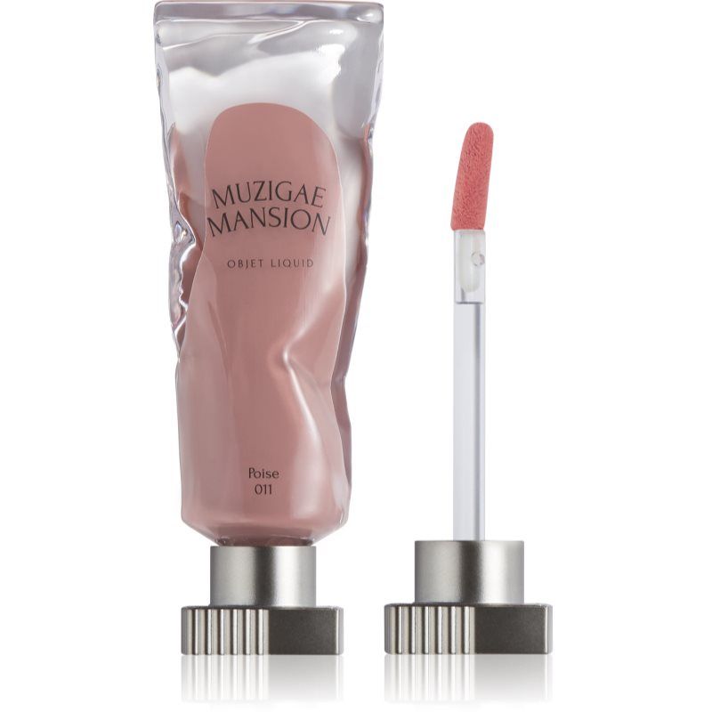 Muzigae Mansion Objet Liquid Lang anhaltender mattter Lippenstift (Poise)