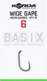 Korda Basix Wide Gape Micro Barbed #6
