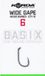 Korda Basix Wide Gape Micro Barbed #6