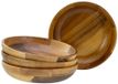 CreaTable 21577 Nature Collection set de vaisselle 4 pièces en bois d'acacia