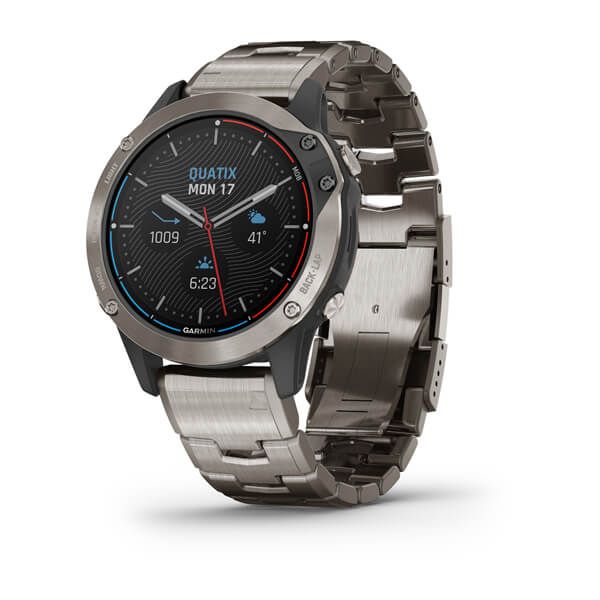 Garmin quatix 6 - Smartwatch - Titanium - 47mm