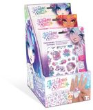 Nebulous Stars tijdelijke tattoos glitter glow kindertattoos.