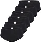 sloggi Dames high waist panty 6 pack GO Daily Cotton zwart