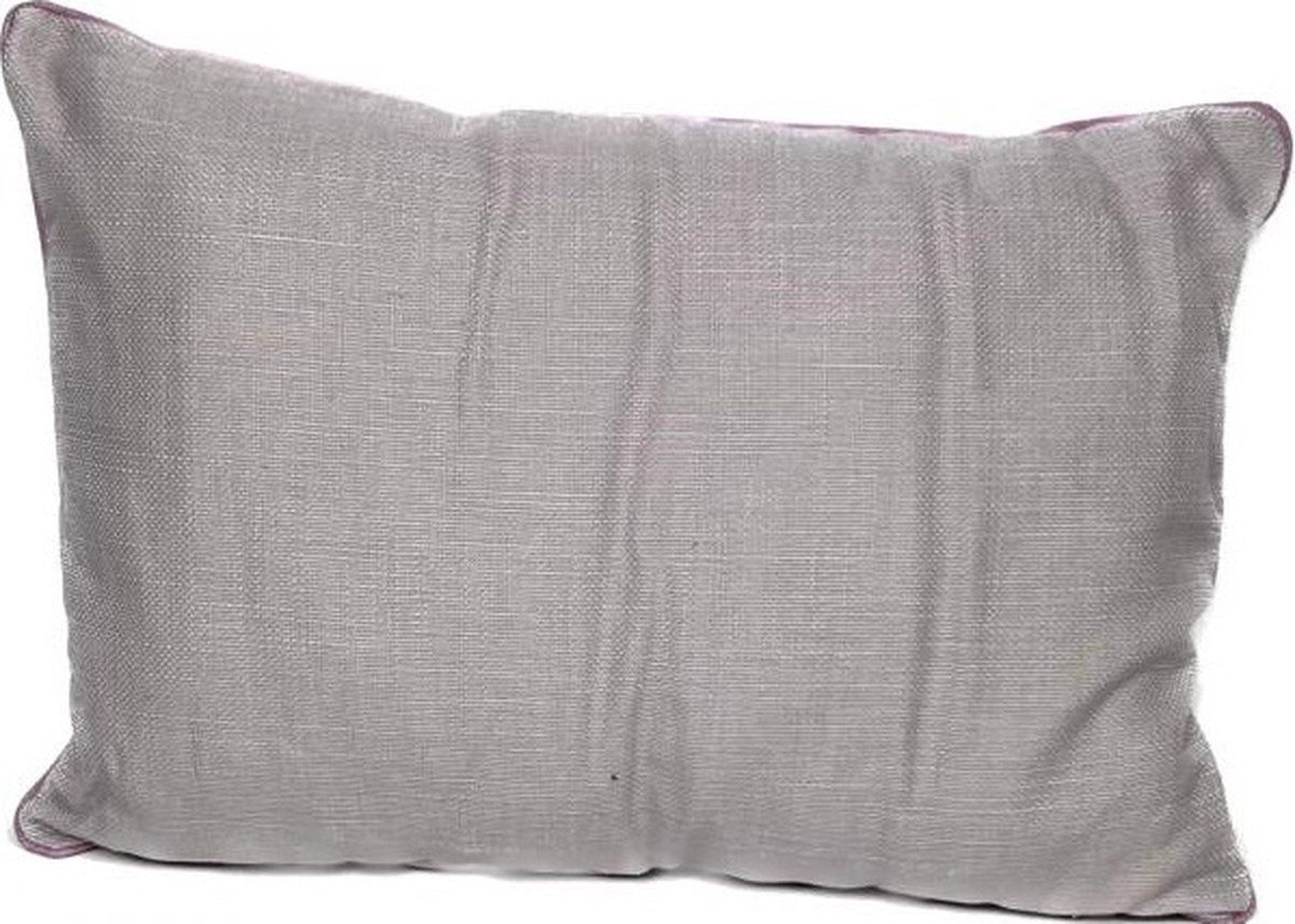 Madison sierkussen 60x40 cm Melange pink - Roze - Katoen