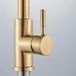 StarTech Keukenmengkraan - Uittrekbare spoelmengkraan - 360° draaibaar - Éénhendel - Monobloc montage - Warm en koud water - Keramische cartridge - Goudkleurig