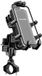 GUB P60 Support de téléphone universel - Support robuste pour guidon de moto et scooter - Réglable - Noir