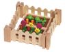 Accessoires Mein kleiner Garten Accessoires: Beet 7,7 x 5,3 x 1,8 cm, Holz, 32 Teile, per Set
