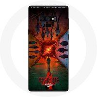 Maniacase Hoesje voor Samsung Galaxy Note 9 Stranger Things Seizoen 4 Poster Crews of the New Theory