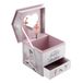 Wellhome Sieradendoosje met muziek, met ballerina, 14,3 x 14,2 x 16 cm