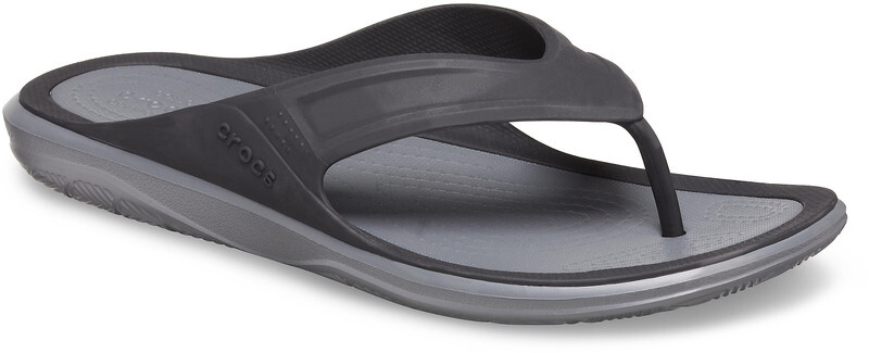 Crocs Swiftwater Wave Flip Sandalen Heren, black/slate grey 2020 EU 39-40 Teenslippers