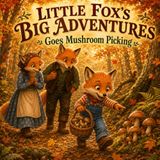 Little Fox's Big Adventures: Goes Mushroom Picking: A Cozy Autumn Forest Adventure About Family, Nature, Curiosity, and Mushroom Picking for Toddlers and Preschoolers Ages 2–5