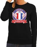 Bellatio Decorations Shoppartners Bv Zwart France drinking team sweater dames XL