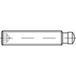 TOOLCRAFT 138219 Stifttap M20 125 mm Staal Gebruineerd 1 stuk(s)