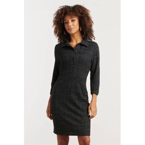 Smashed Lemon Black Dress