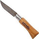 Opinel zakmes No. 2 Classic, RVS, lemmetlengte 3,5 cm