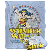 WONDER WOMAN Silky Touch Super Zachte Sprei Deken 152 x 127 cm