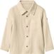 LUPILU® Chemise en mousseline pour enfants (beige, 4-6 ans)