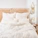 Blumtal Housse de couette mousseline 155 x 220 cm - Beige