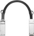 Lenovo 4X91U42988 InfiniBand en Glasvezelkabel 0,4 m QSFP Zwart