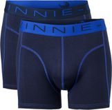 Vinnie-G Boxershorts 2-pack Navy/Royal Blue - Maat L