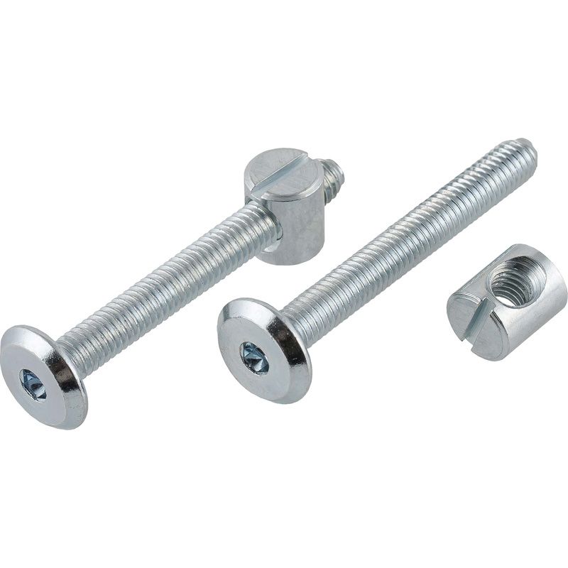 Verbindingsschroeven 6x100mm (4 Stuks)