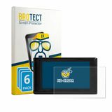 BROTECT - Screenprotector voor Luocute S966 - Folie Beschermfolie transparant 6 Stuks