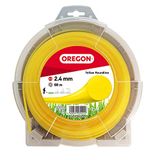 Oregon gele maaidraad yellow Roundline 2,4 mm diameter 88 m lengte