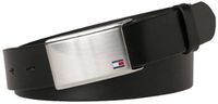 Tommy Hilfiger Plaque Zwarte Riem