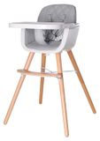 Chaise haute pour enfant avec plateau réglable