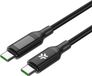 Celly USB-C naar USB-C Kabel - LED Indicator - 100Watt - Power Delivery - 2 meter - Zwart
