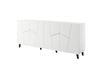 Buffet design blanc mat 200cm