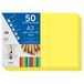 Dohe A3-karton, zonnebloemgeel, 50 stuks, 21 x 29,7 cm, 180 g/m², kantoormateriaal