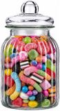Alessandro Luxe Voorraadpot - Glas - 2.5 Liter - Transparant