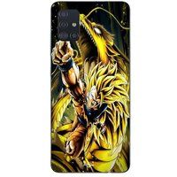 Case voor Samsung Galaxy A51 5g Son Goku Super Saiyan SSJ3 Dragon Punt Attack