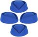 Merkloos Stewardess hoedje voor dames - Blauw
