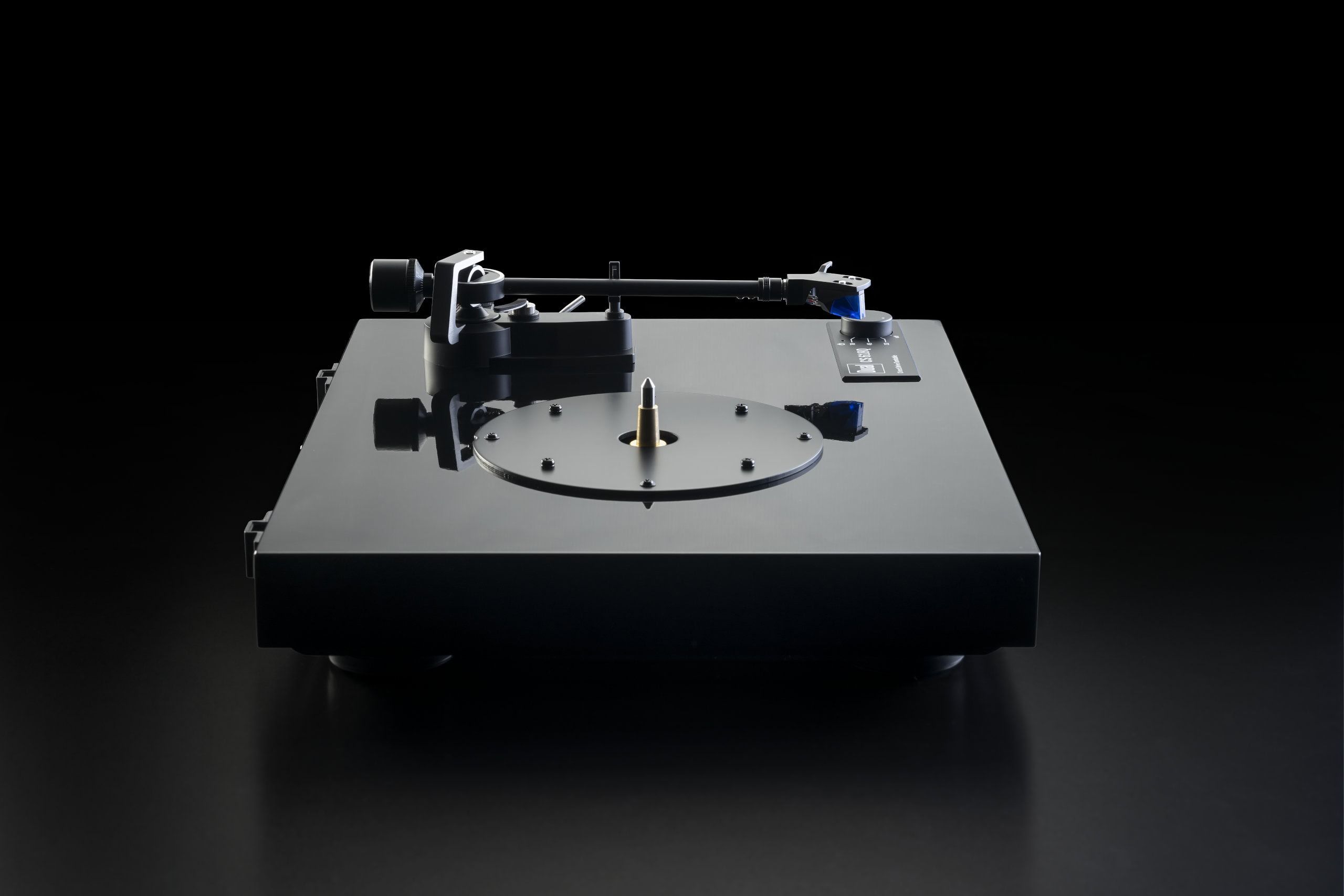 Dual CS 618Q Manuele hifi-draaitafel - Hoogglans zwart