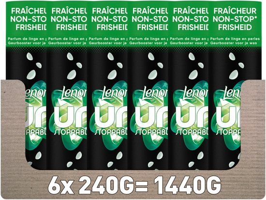 Lenor Unstoppables Geurbooster Geur Van Ariel - 6 x 240 gram - Wasparfum