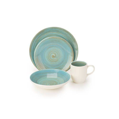 Cosy&Trendy Turbolino Blauw Serviesset 24-delig