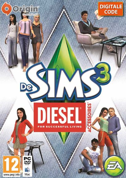 Electronic Arts De Sims 3: Diesel Accessoires (Add-On) - 5030946105809