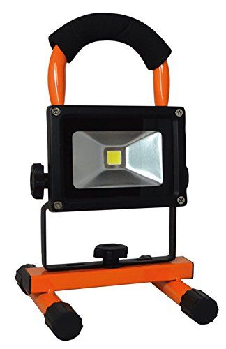 Tibelec 347960 Projector LED - 10W - Oplaadbaar - Oranje