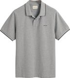 Gant Tipping SS Pique Rugger Polo Heren - Maat XXL